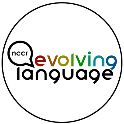 Logo of the NCCR Evolving Language